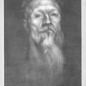 Auguste Rodin, lithographie, 1897; collection particulière