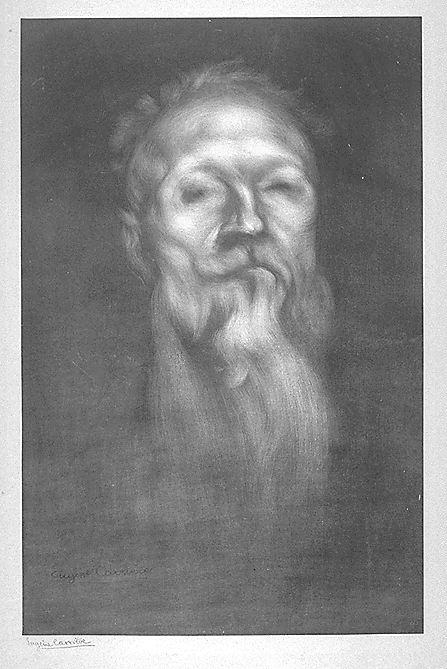 Auguste Rodin, lithographie, 1897; collection particulière