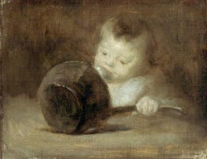 Enfant au poêlon