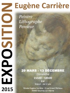 Exposition Eugène Carrière: Peintre, lithographe et penseur